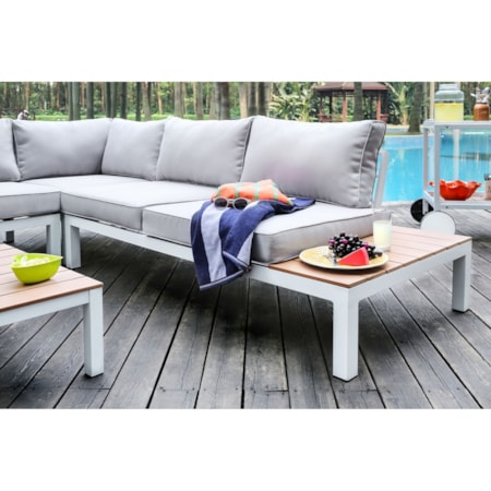 Patio Sectional with Table