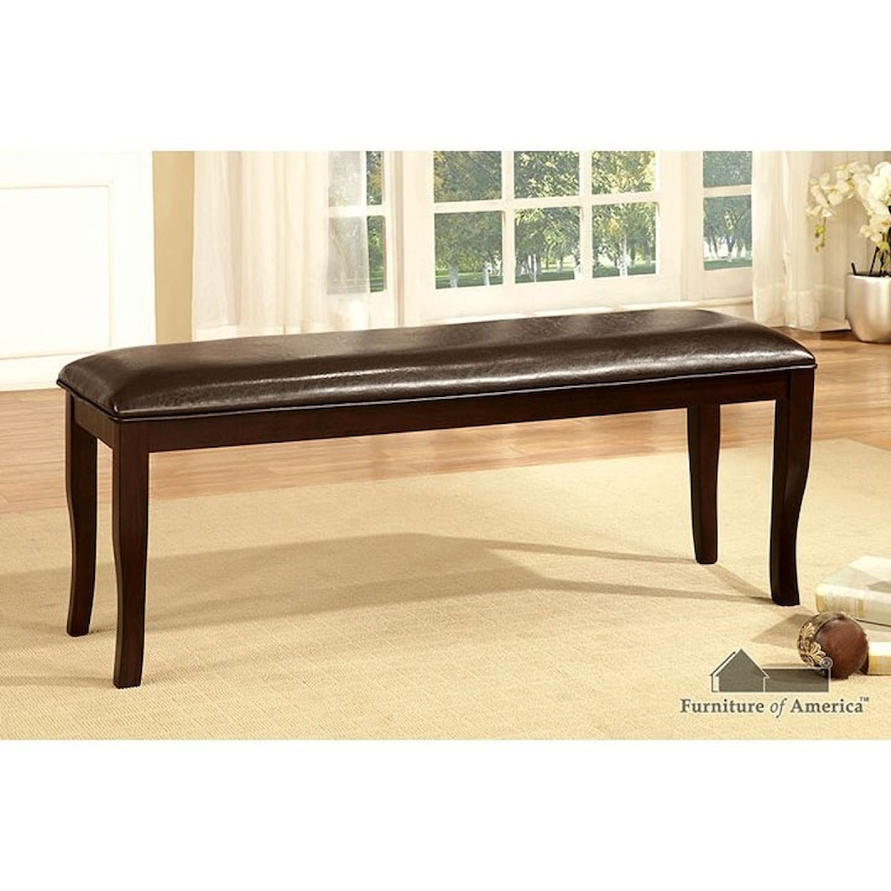 Furniture of America - FOA Woodside Bench