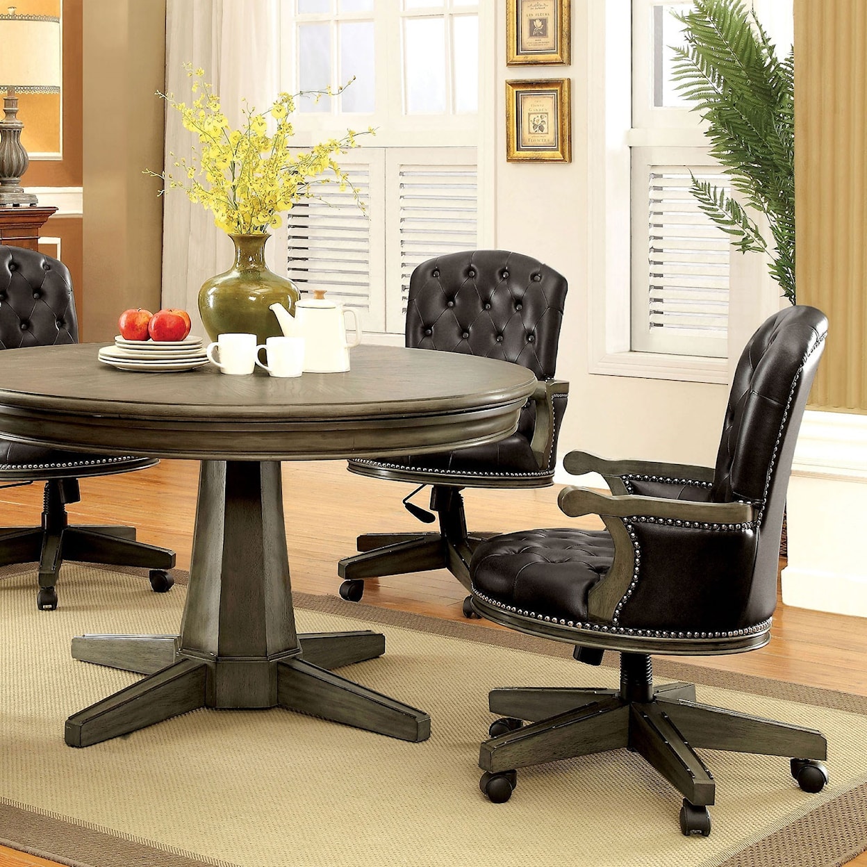 Furniture of America - FOA Yelena Adjustable Height Arm Chair