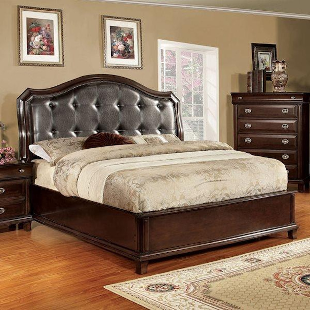Furniture of America - FOA CM7065 Bed