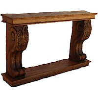 Traditional Solid Wood Console Table