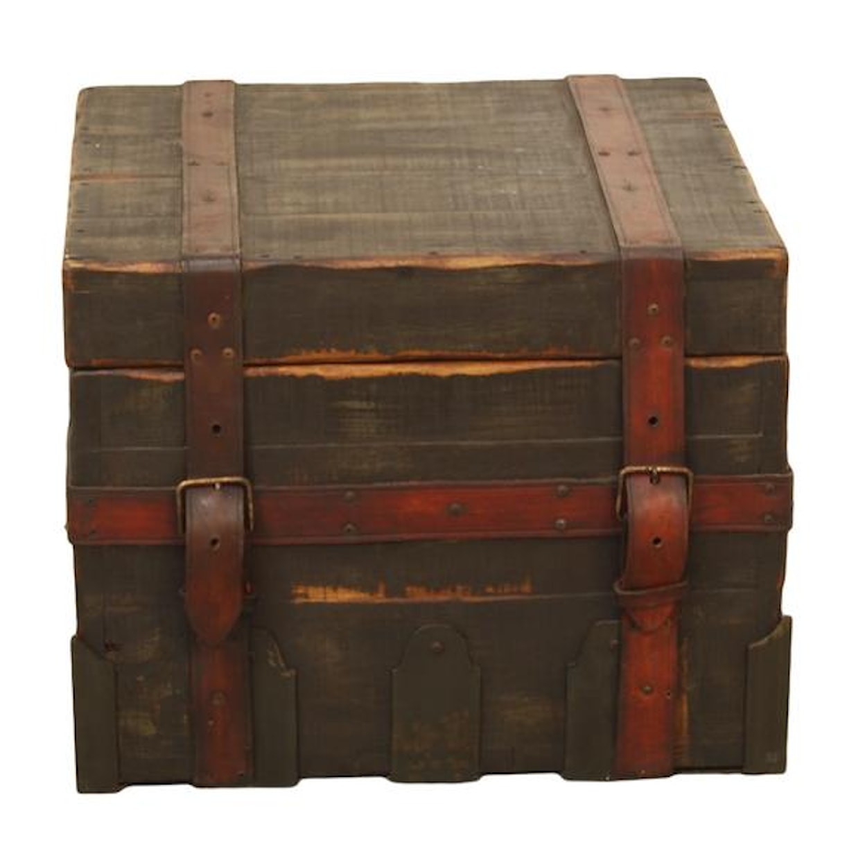 Furniture Source International Occasional Tables Geneva Trunk End Table