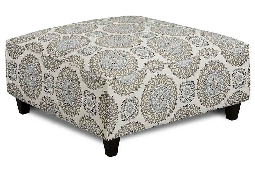 Phoebe Cocktail Ottoman by Fusion Furniture at Crowley Furniture & Mattress