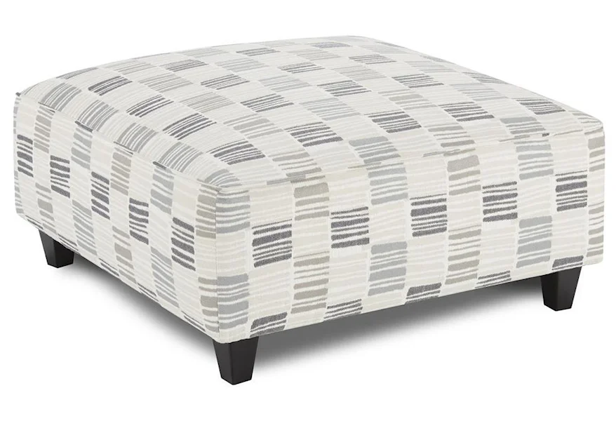 Tyler Cocktail Ottoman by Fusion Furniture at Crowley Furniture & Mattress