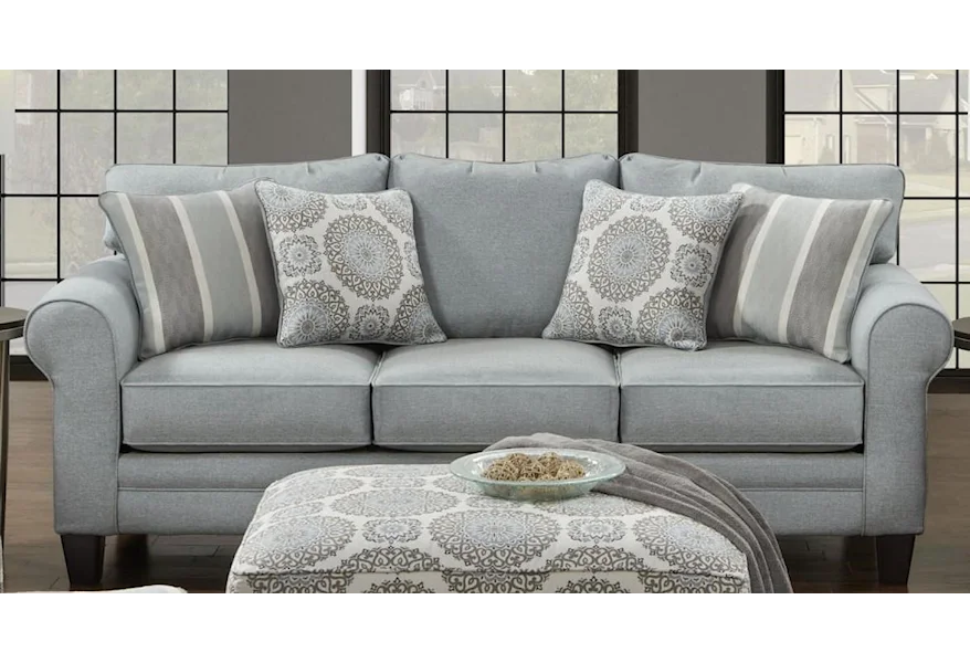 1140 Grande Mist Sleeper Sofa by Fusion Furniture at Furniture Fair - North Carolina
