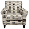 Fusion Furniture 1140 GRANDE GLACIER (REVOLUTION) Accent Chair