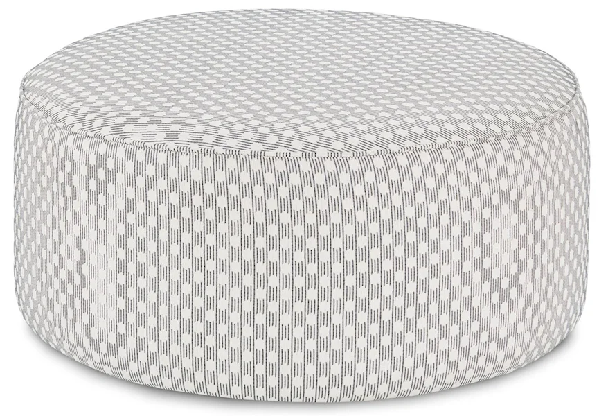 140 Cocktail Ottoman by Fusion Furniture at Rooms and Rest