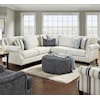 Fusion Furniture 2530 4-Seat Sectional Sofa
