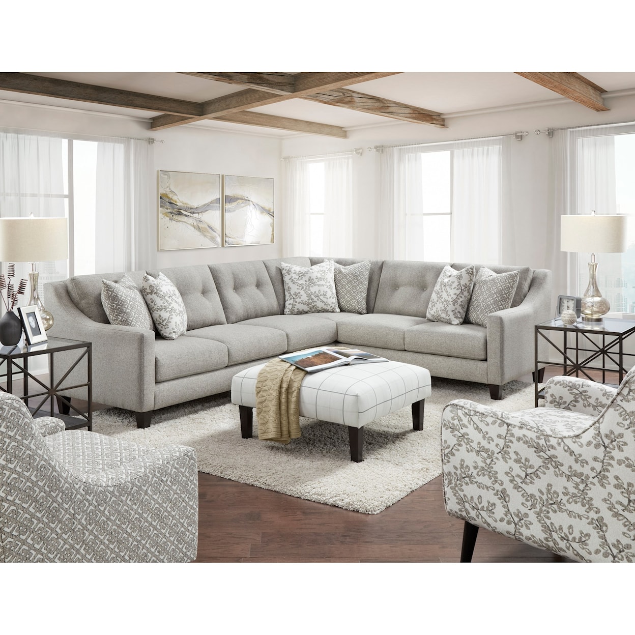 Fusion Furniture 3280 Living Room Group