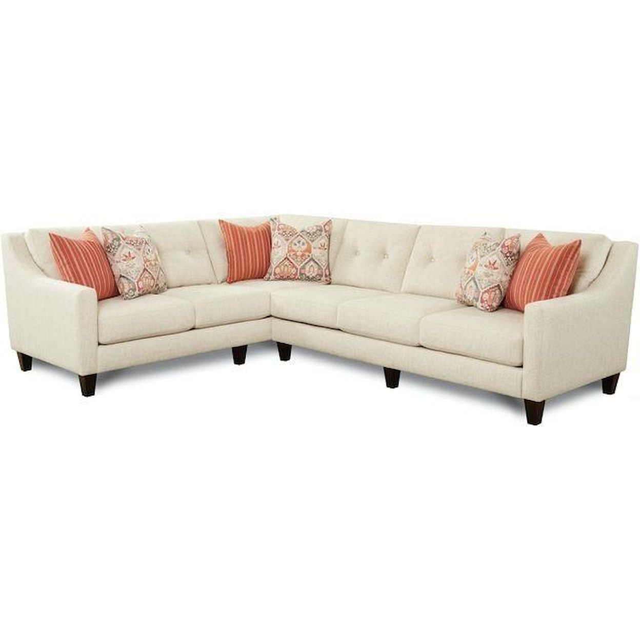 Fusion Furniture 52 Fusion 2 Piece Sectional