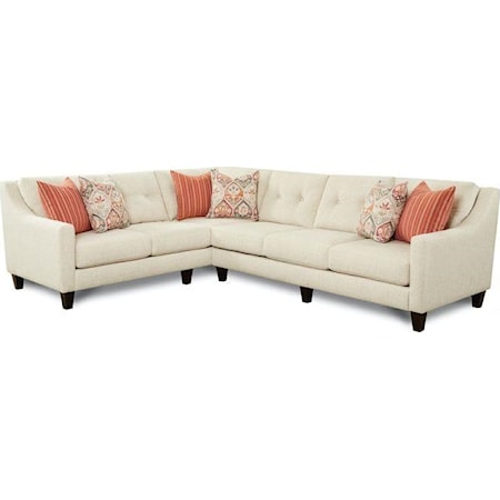 Fusion 2 Piece Sectional