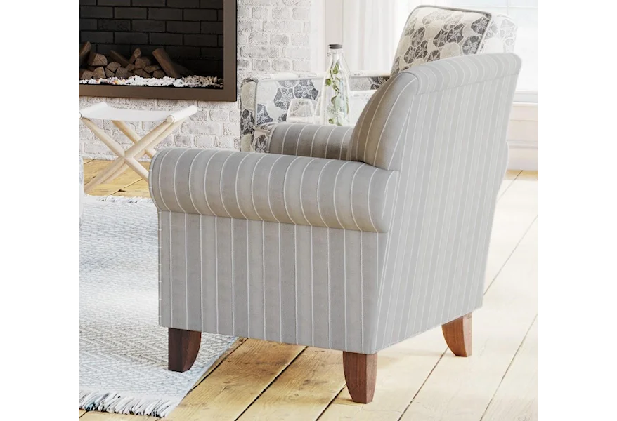 68-00 Max Pearl Accent Chair - Shiplap by Fusion Furniture at Furniture Fair - North Carolina