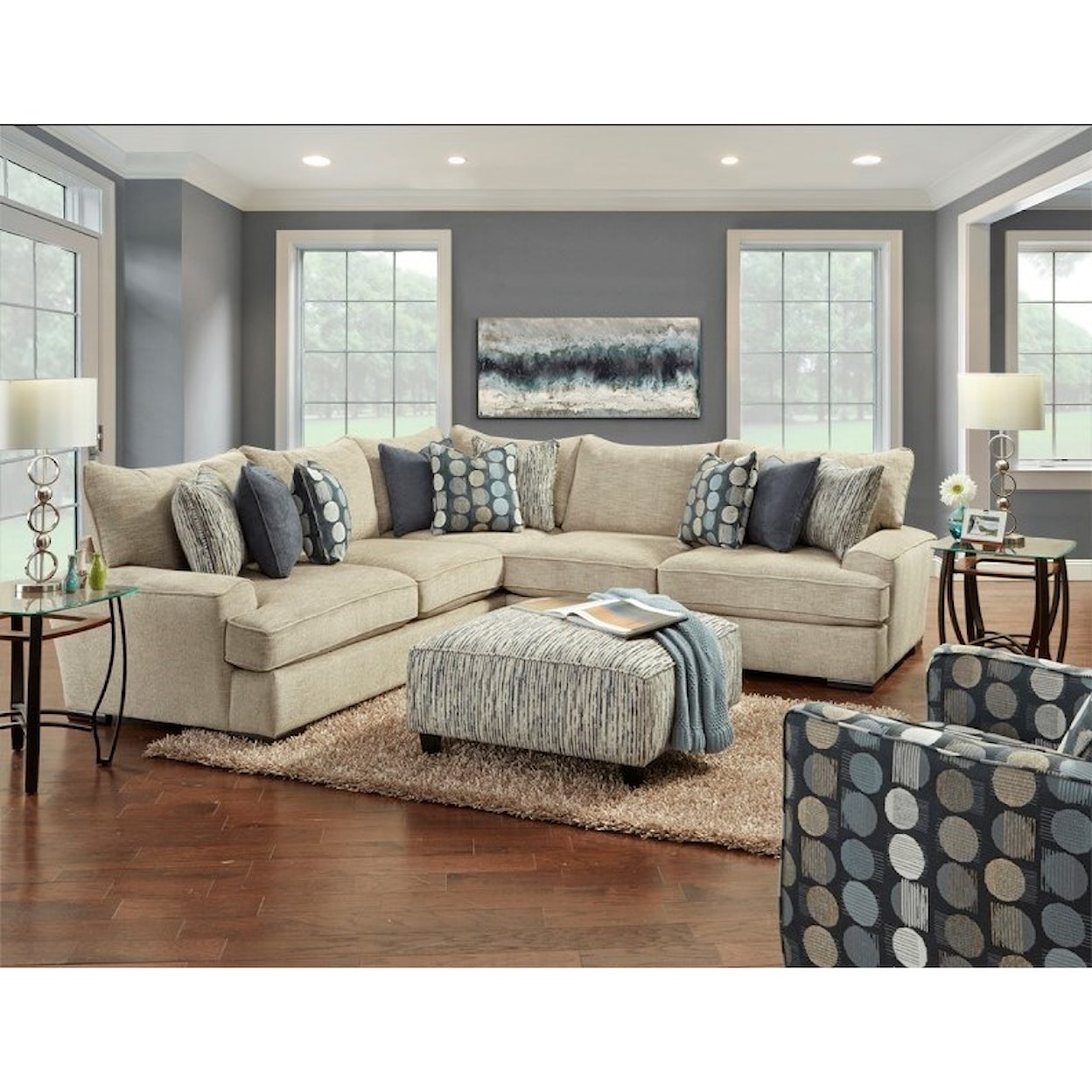 Fusion Furniture 2000 Stationary Living Room Group