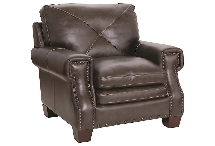 1029 100% Leather Chair by Futura Leather at Darvin Furniture