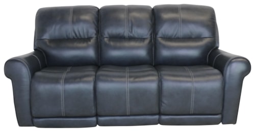 Leather Power Reclining Sofa
