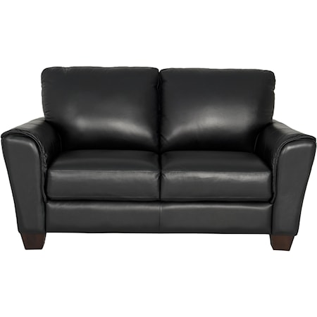 Leather Love Seat