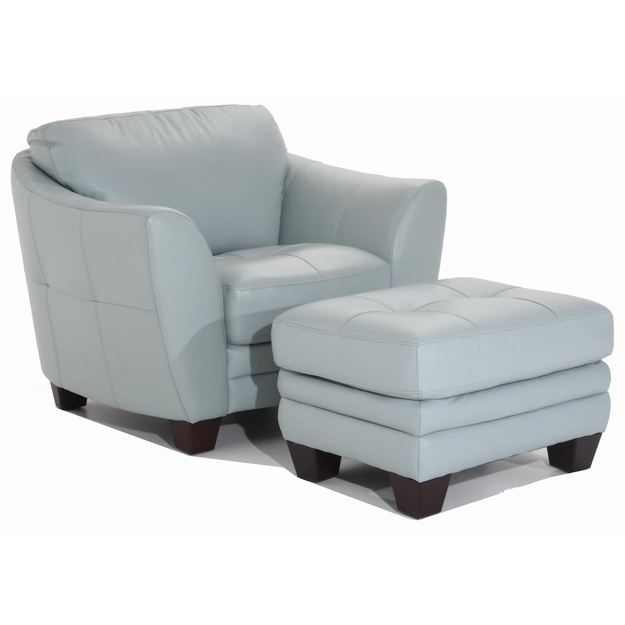 Futura Leather 8511 Leather Ottoman