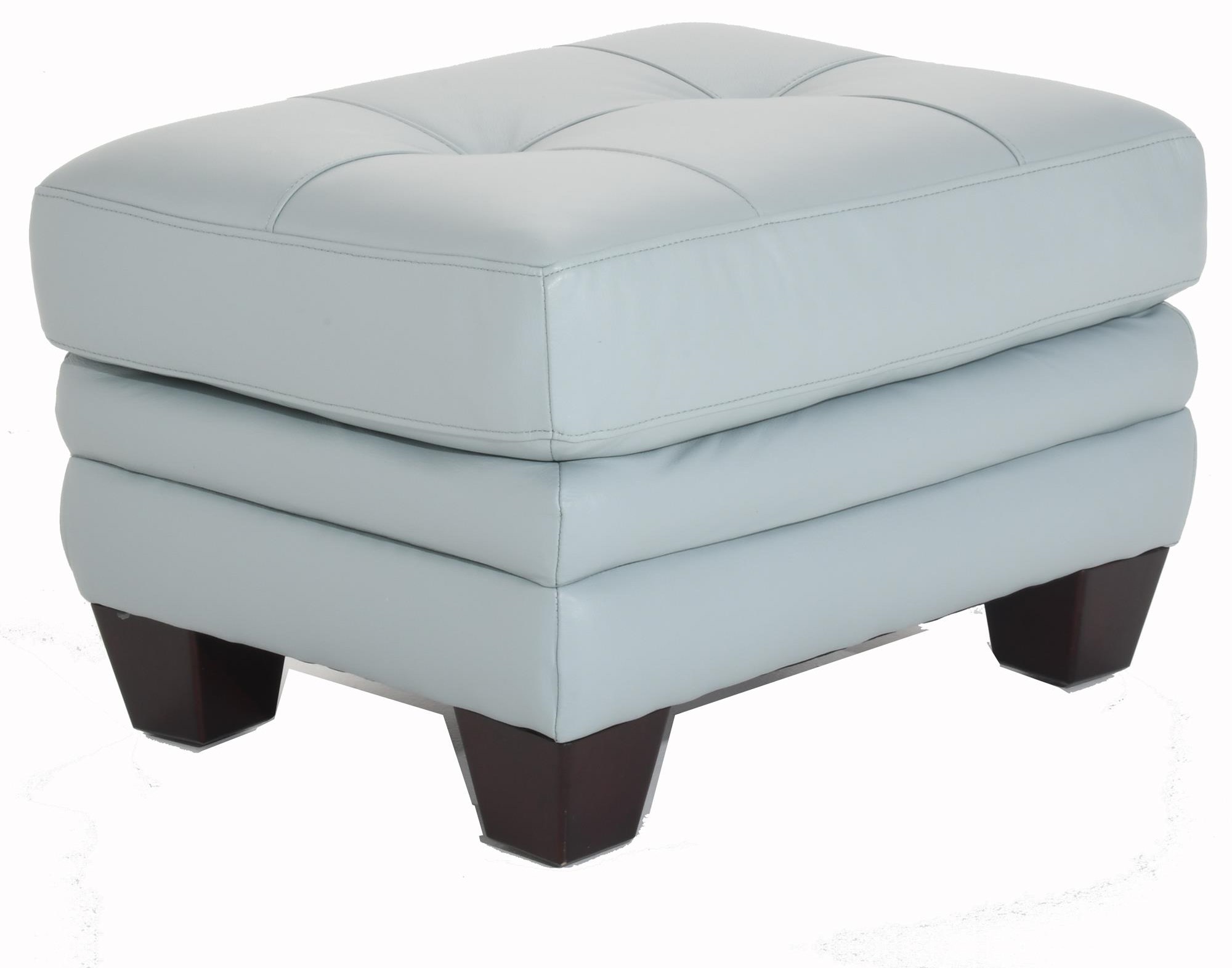 Leather Ottoman