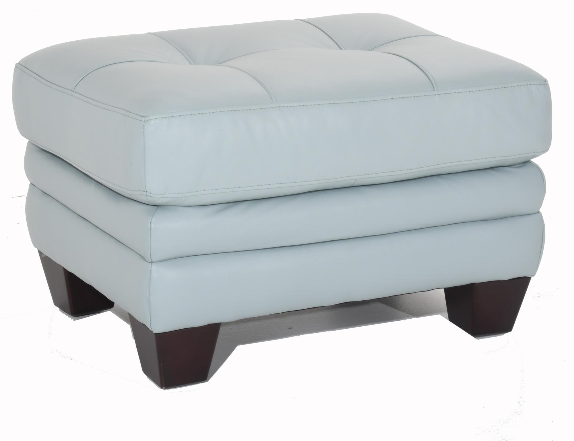 Leather Ottoman