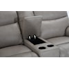 Futura Leather E1578 Console Power Reclining Sofa