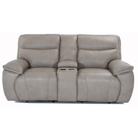 Console Sofa with Power Reclining Seats