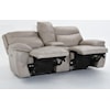 Futura Leather E1578 Console Power Reclining Sofa