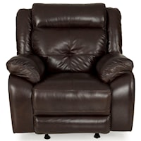 Electric Motion Recliner with Pillow Arms