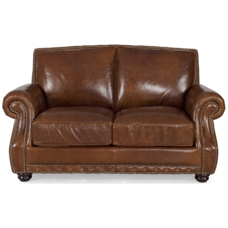 Leather Loveseat