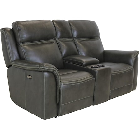 Power Loveseat with Console