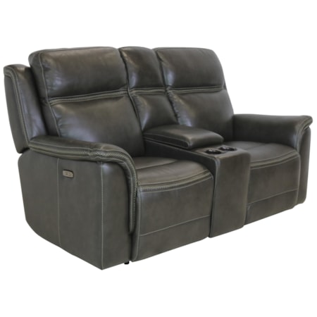 Power Loveseat with Console
