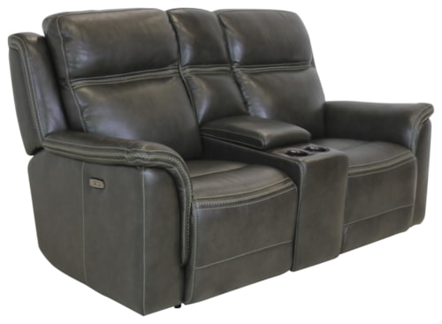 Power Loveseat with Console