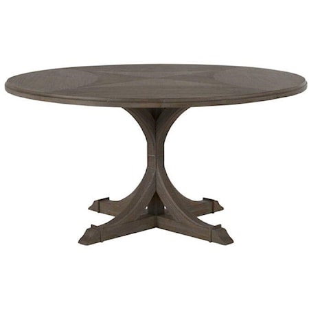 ADAMS ROUND DINING TABLE- GREY