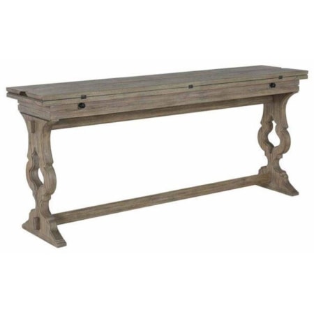 BURNETTE CONSOLE-NATURAL ANTUQE