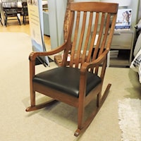 Royal Rocker with Leather Seat
