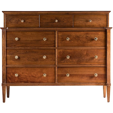 Traditional Chest with Nine Drawers