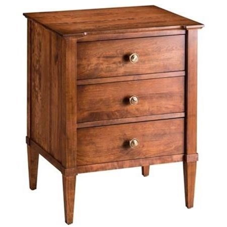Three Drawer Nightstand