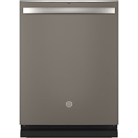 GE® Stainless Steel Interior Dishwasher with Hidden Controls