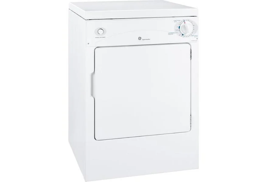 Electric Dryers  3.6 Cu. Ft. Portable Electric Dryer by GE Appliances at VanDrie Home Furnishings