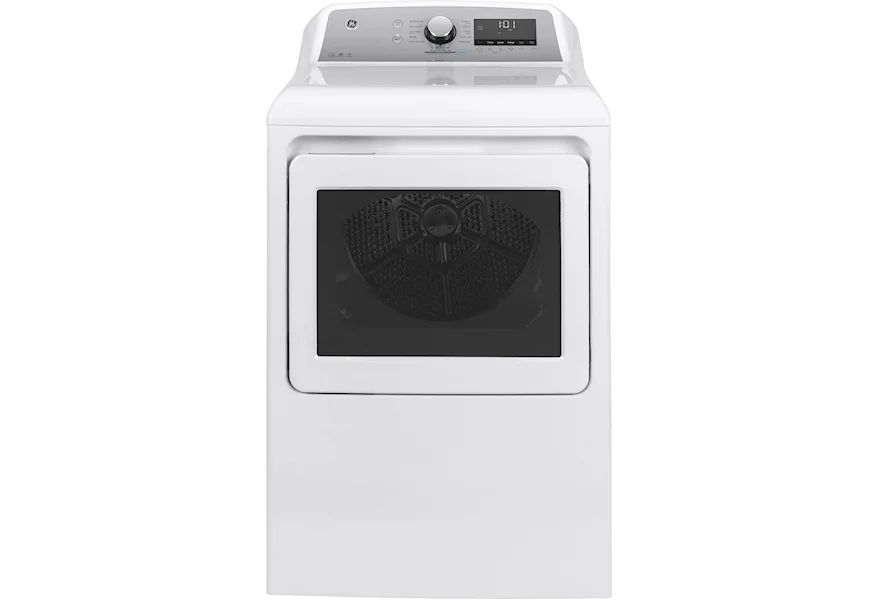 Electric Dryers  7.4 cf Smart Aluminized Dryer by GE Appliances at Furniture Fair - North Carolina