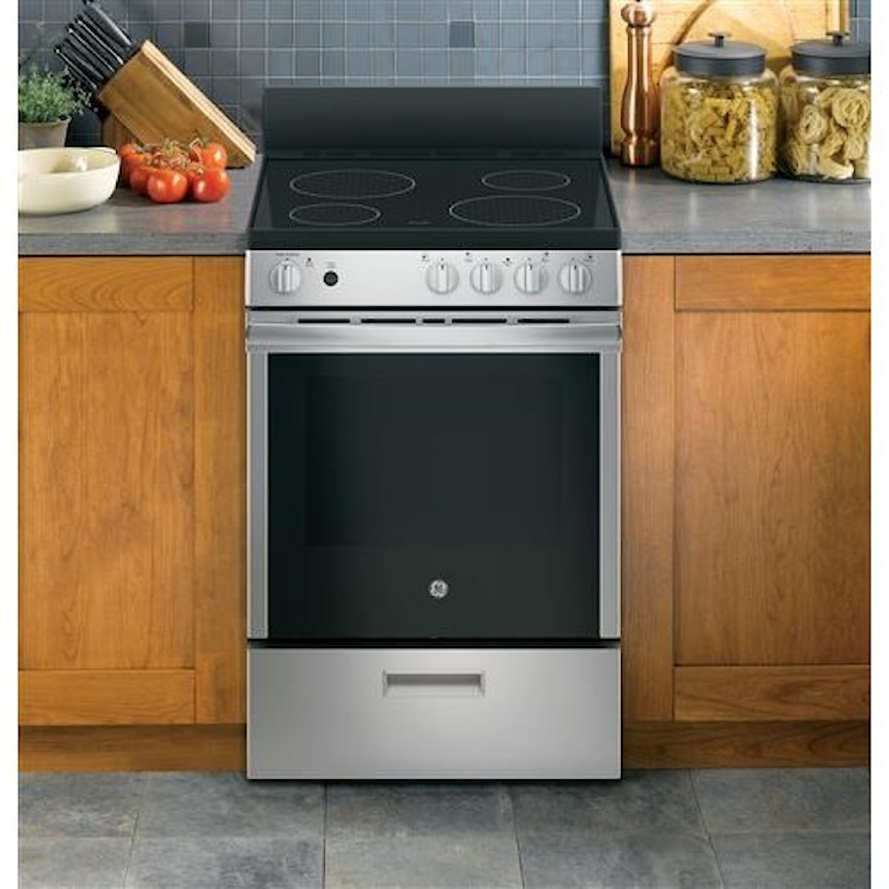 GE Appliances GE Electric Ranges 24" Free-Standing/Slide-in Range