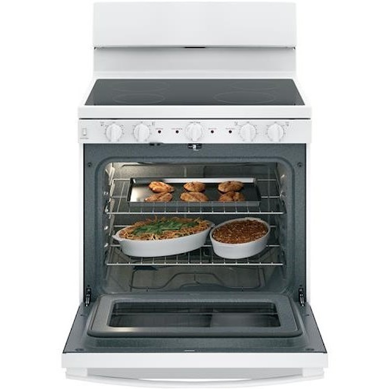 GE Appliances GE Electric Ranges 30” Free-standing Electric Radiant Smooth