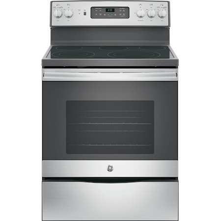 30" Free-Standing Convection Electric Range with Expandable Elements