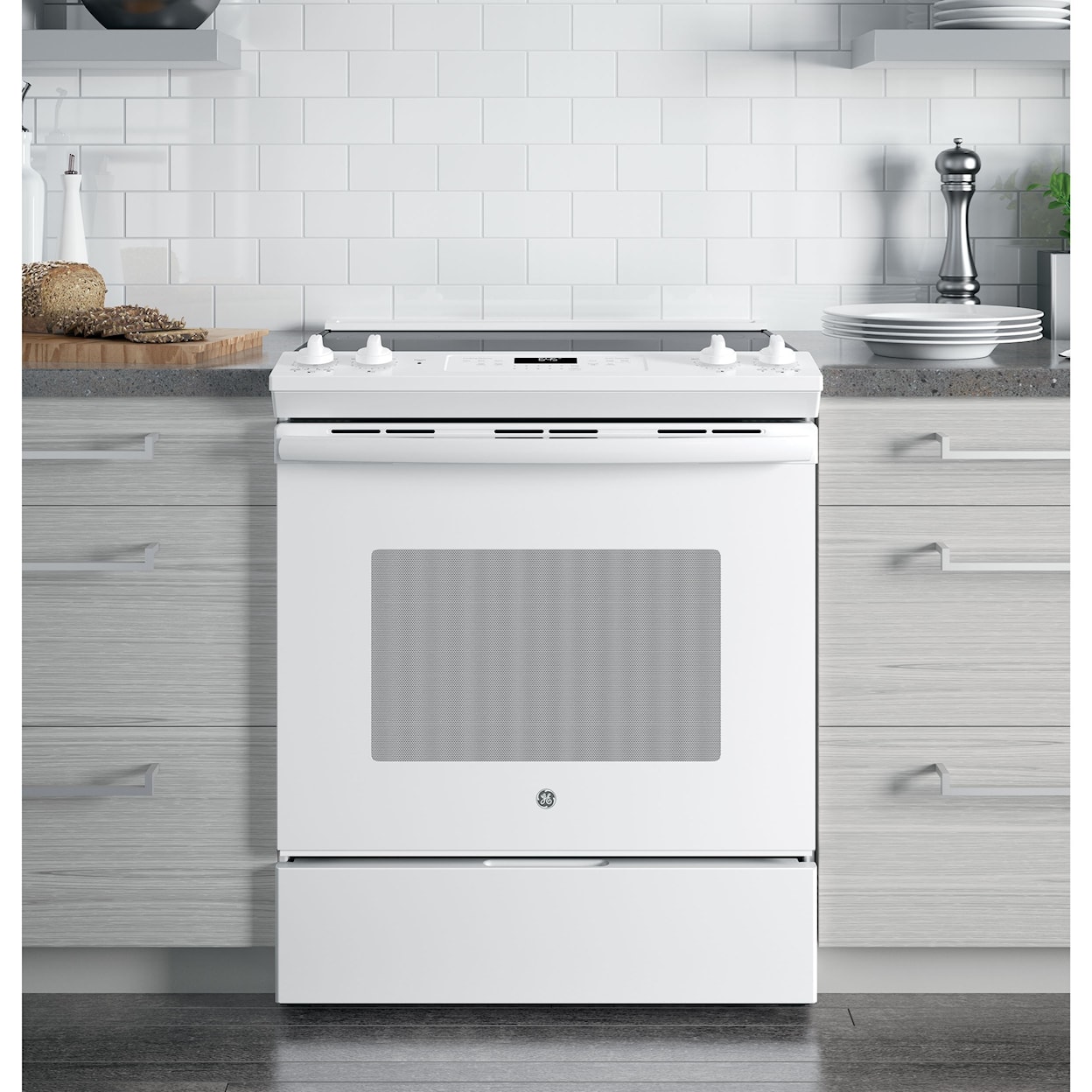 GE Appliances GE Electric Ranges 30" 5.3 Cu. Ft. Slide-In Electric Range