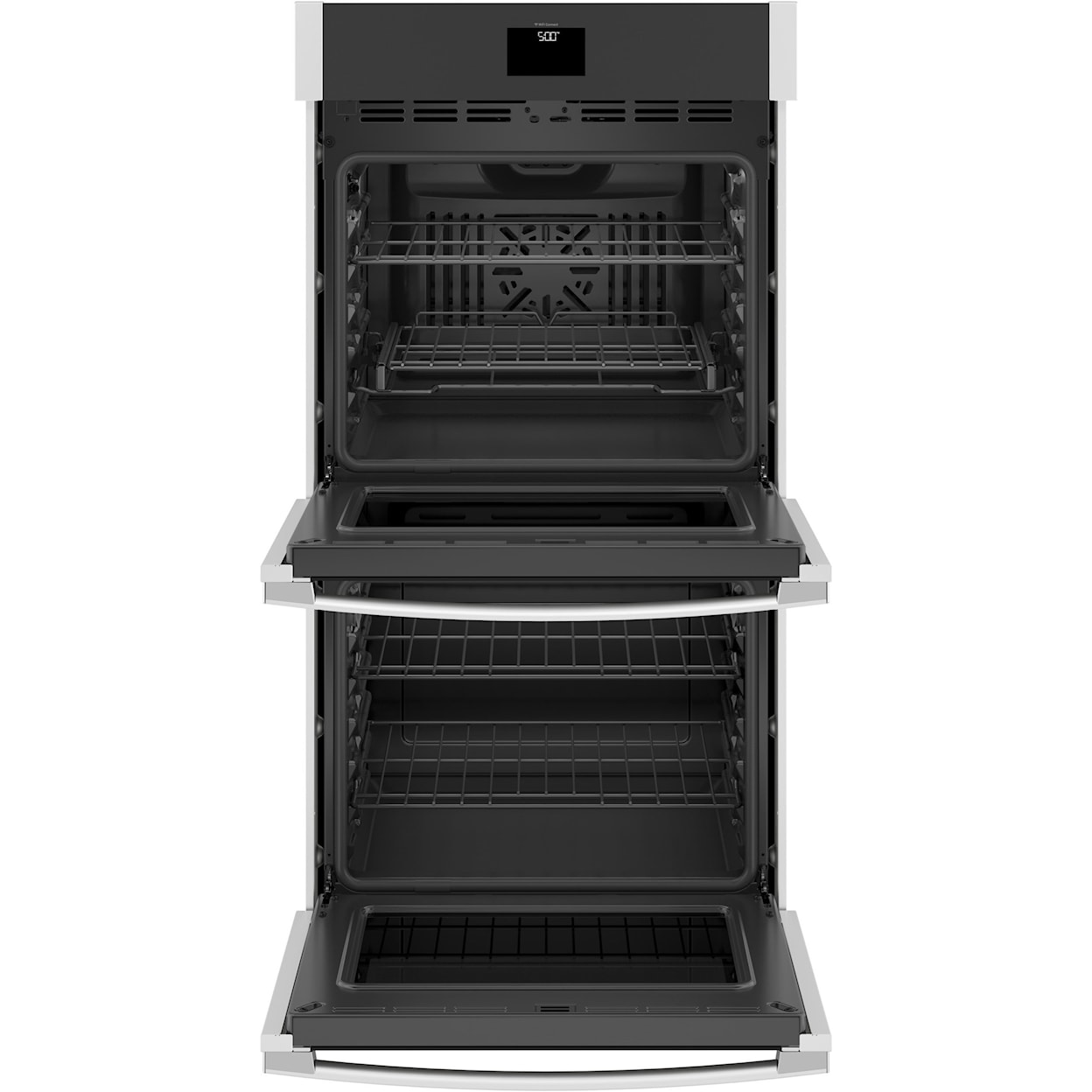 GE Appliances Electric Wall Oven 8.6 Cu. Ft. 27" Smart Built-In Double Oven