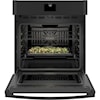 GE Appliances Electric Wall Oven 4.3 Cu. Ft. 27" Smart Built-In Single Oven