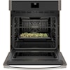 GE Appliances Electric Wall Oven 4.3 Cu. Ft. 27" Smart Built-In Single Oven