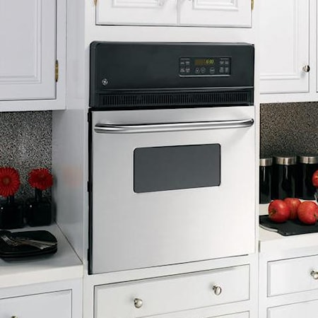 24" Single Electric Self-Cleaning Wall Oven