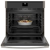 GE Appliances Electric Wall Oven 5 Cu. Ft. 30" Smart Built-In Convection Oven