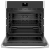 GE Appliances Electric Wall Oven 5 Cu. Ft. 30" Smart Built-In Convection Oven