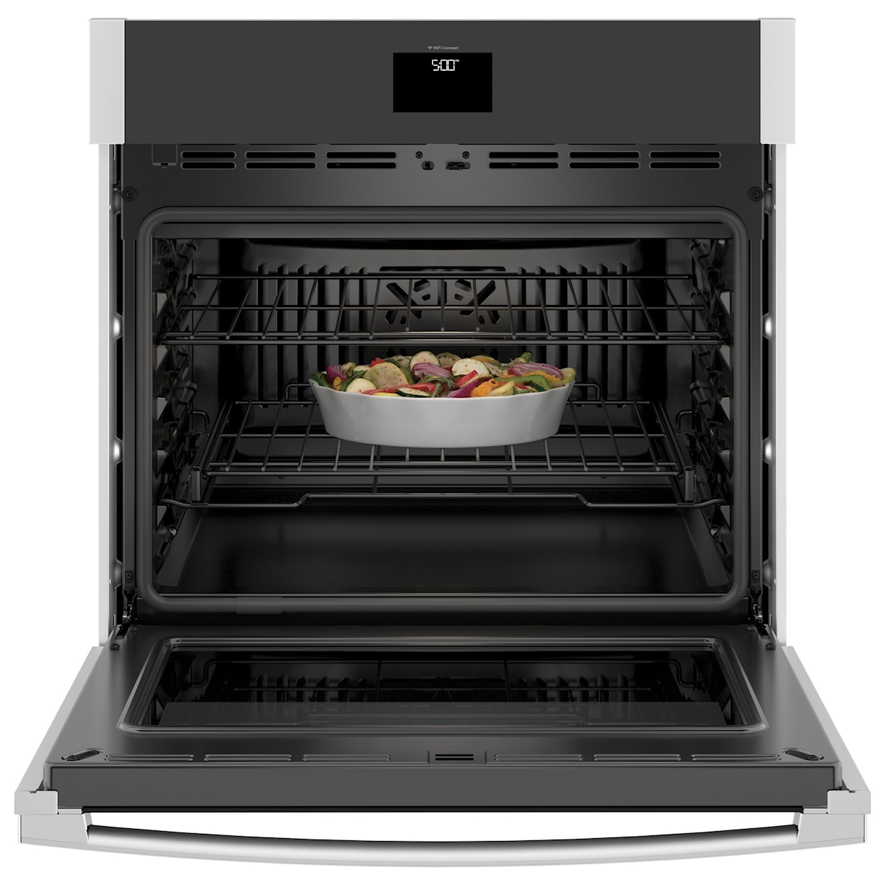 GE Appliances Electric Wall Oven 5 Cu. Ft. 30" Smart Built-In Convection Oven